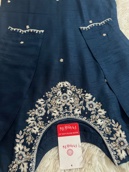 Embroidered kurta Bottom  with dupatta