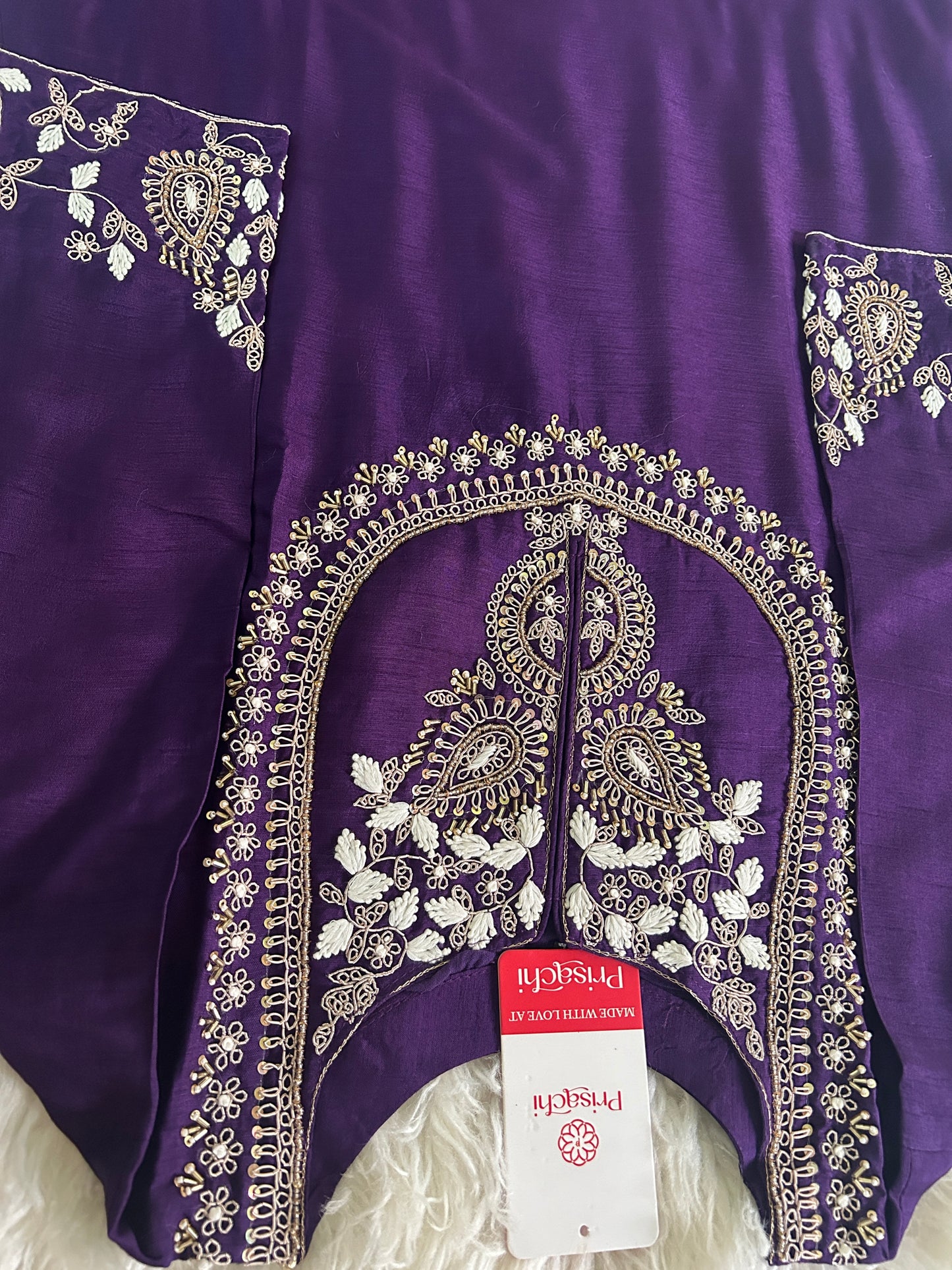 Embroidered Kurta bottom With Dupatta