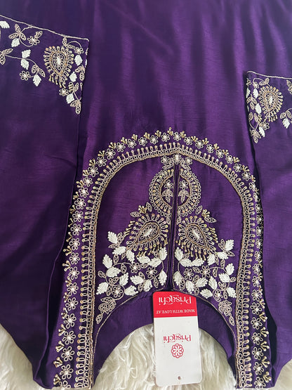 Embroidered Kurta bottom With Dupatta