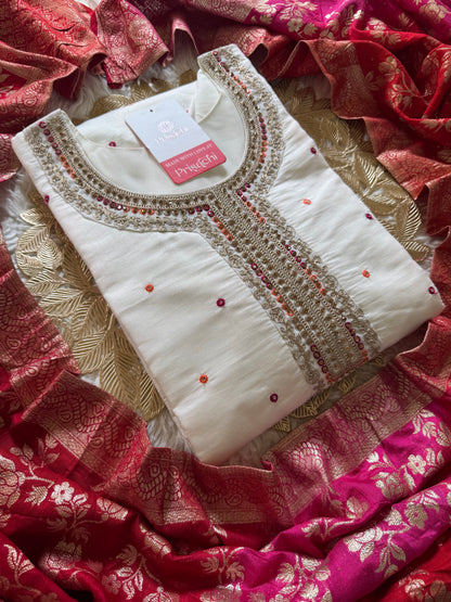 Designer Kurti Bottom With  dupatta