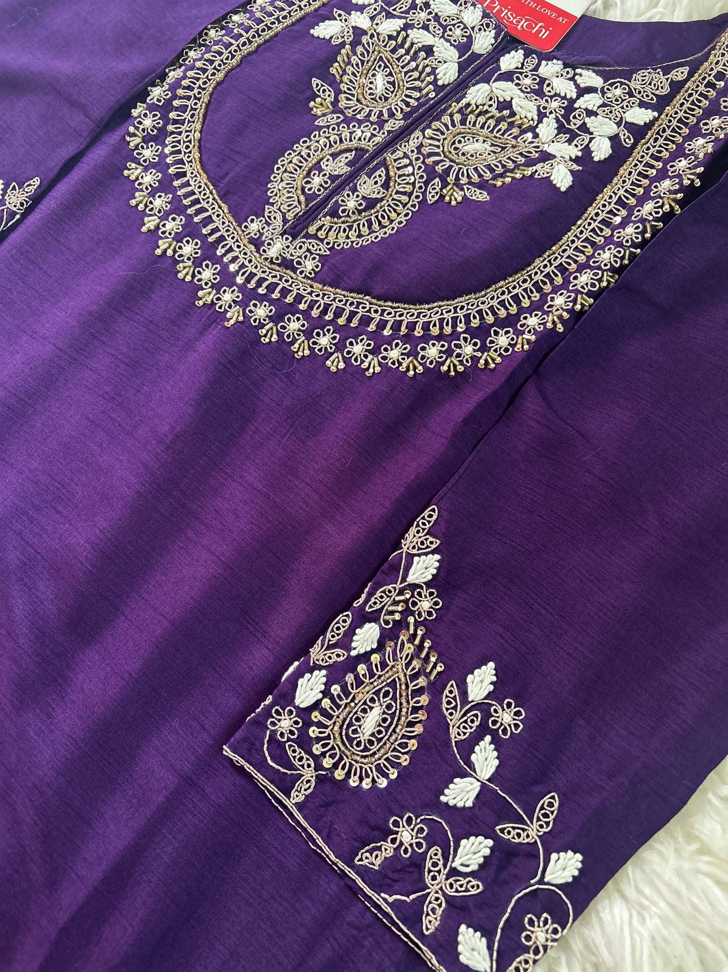 Embroidered Kurta bottom With Dupatta